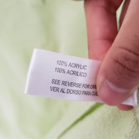 Carolyn Taylor Woman Light Green Collar V Neck Short Sleeve Shirt Blouse Size 2X - Picture 4 of 10